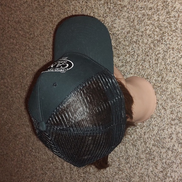 Raising Canes Chicken Fingers Embroidered Slate Black Hat Uniform Employee Cap - Picture 5 of 6